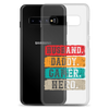 Husband, Daddy, Gamer, Hero Clear Case for Samsung®