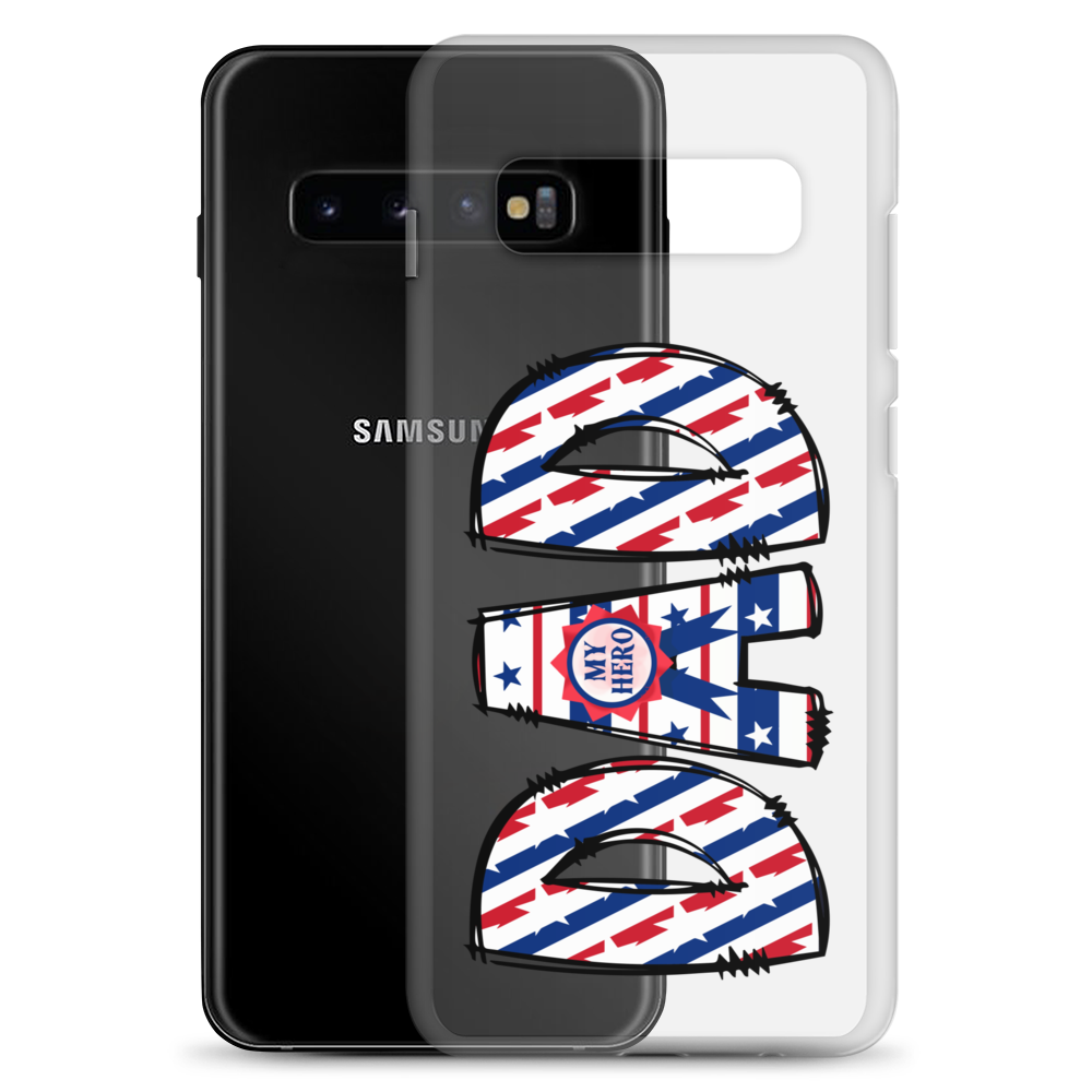 My Hero Dad Clear Case for Samsung®