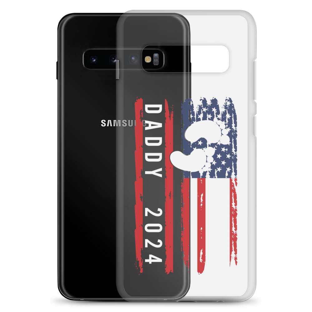 Promoted To Daddy 2024 Clear Case for Samsung®