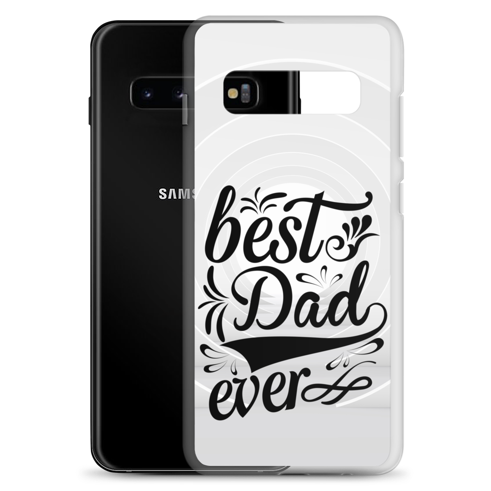 Best Dad Ever Clear Case for Samsung®