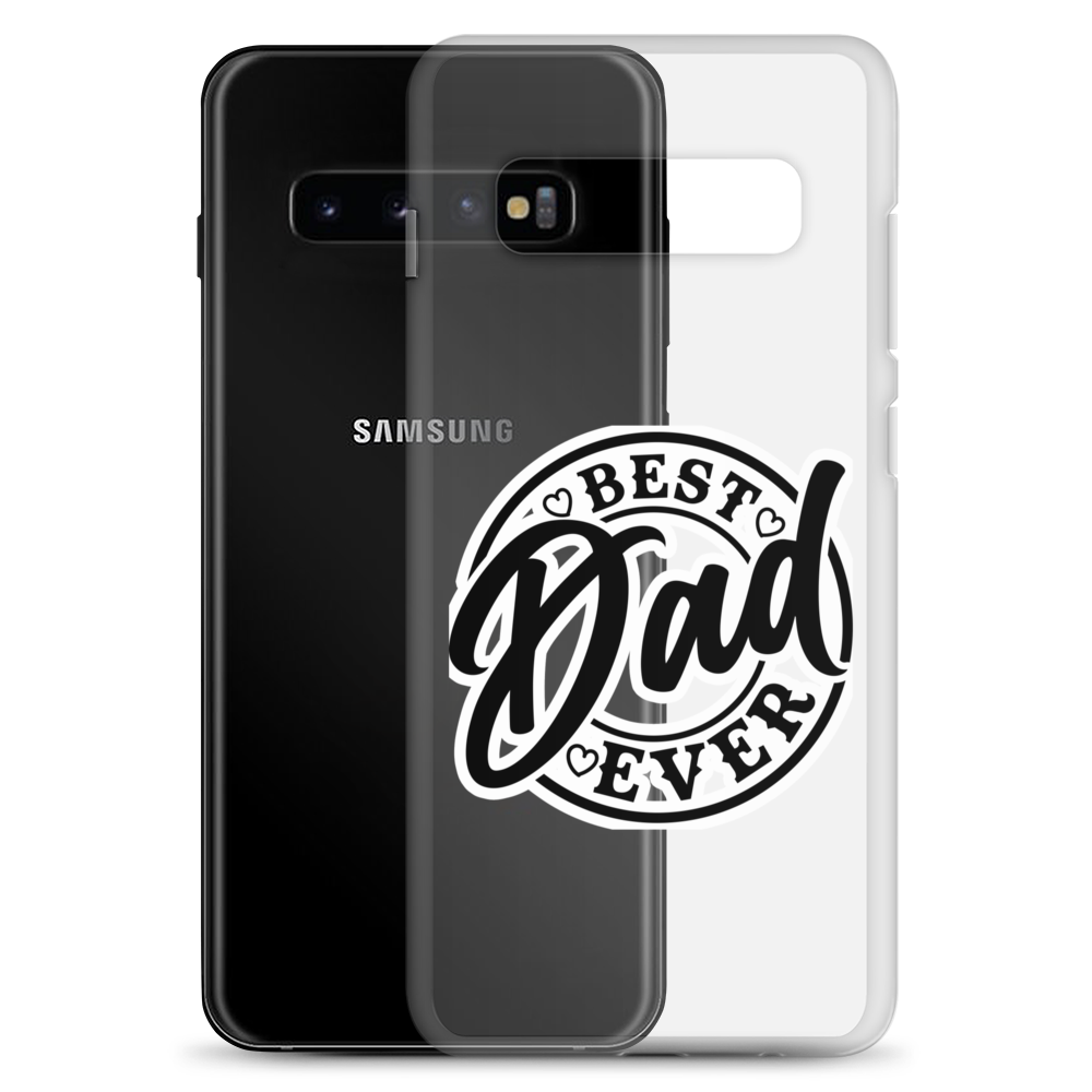 Best Dad Ever Clear Case for Samsung®