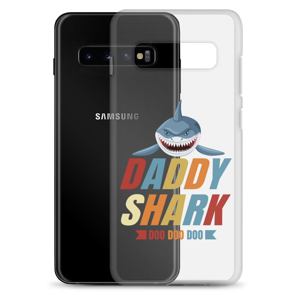 Daddy Shark Doo Doo Doo Clear Case for Samsung®