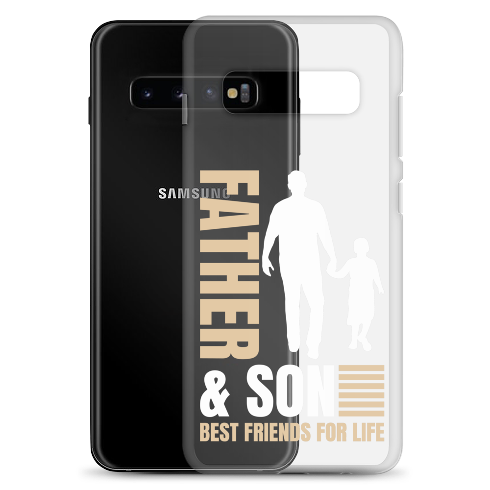 Father & Son Best Friends For Life Clear Case for Samsung®