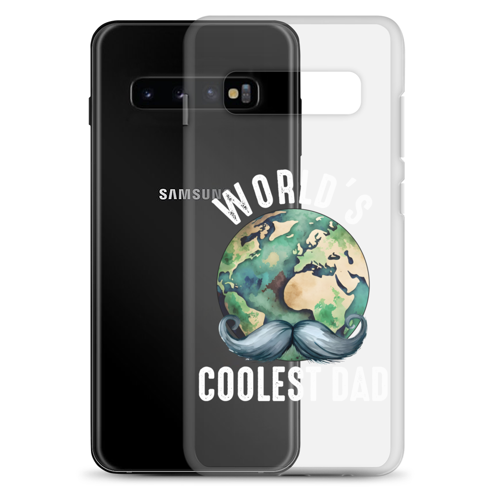 World's Coolest Dad Clear Case for Samsung®