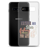 Father And Son Fishing Partners For Life Clear Case for Samsung®