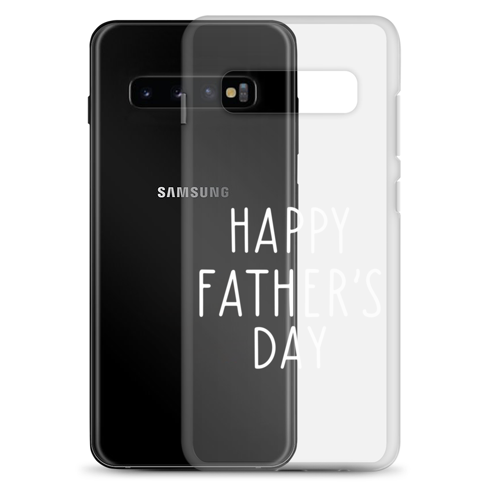 Happy Father's Day Clear Case for Samsung®