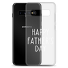 Happy Father's Day Clear Case for Samsung®