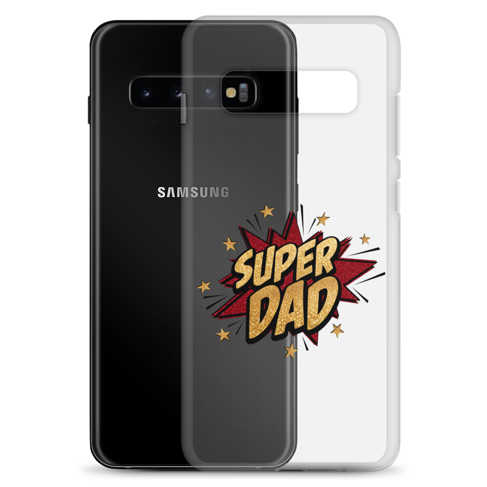 Super Dad Clear Case for Samsung®