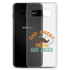 Dad Jokes I Think You Mean You Mean Rad Jokes Clear Case for Samsung®