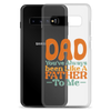 Dad You've Always Been Like A Father To Me Clear Case for Samsung®