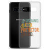 Husband. Daddy. Protector. Hero Clear Case for Samsung®