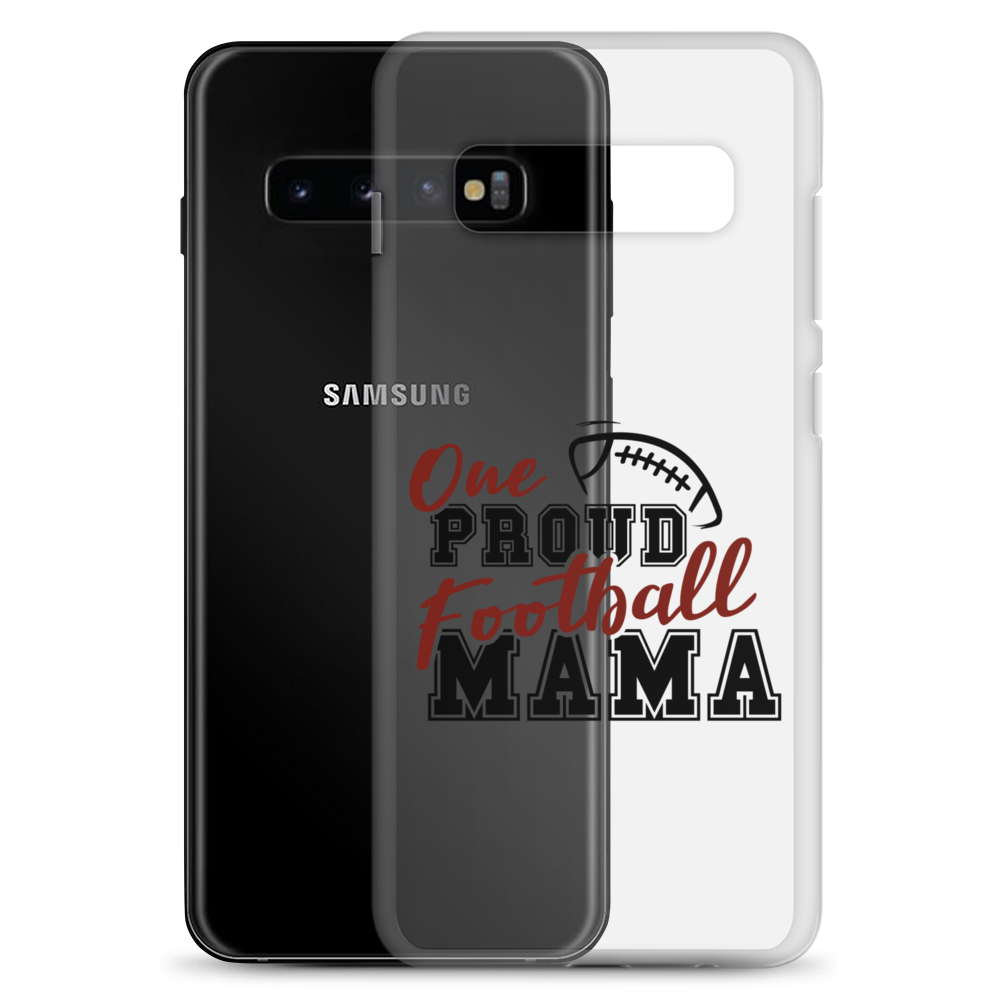 One Proud Football Mom Clear Case for Samsung®