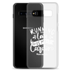 Running Late Is My Cardio #Momlife Clear Case for Samsung®