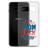 I Love Mom, Dad And USA Clear Case for Samsung®