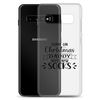 Come On Christmas Daddy Needs New Socks Clear Case for Samsung®