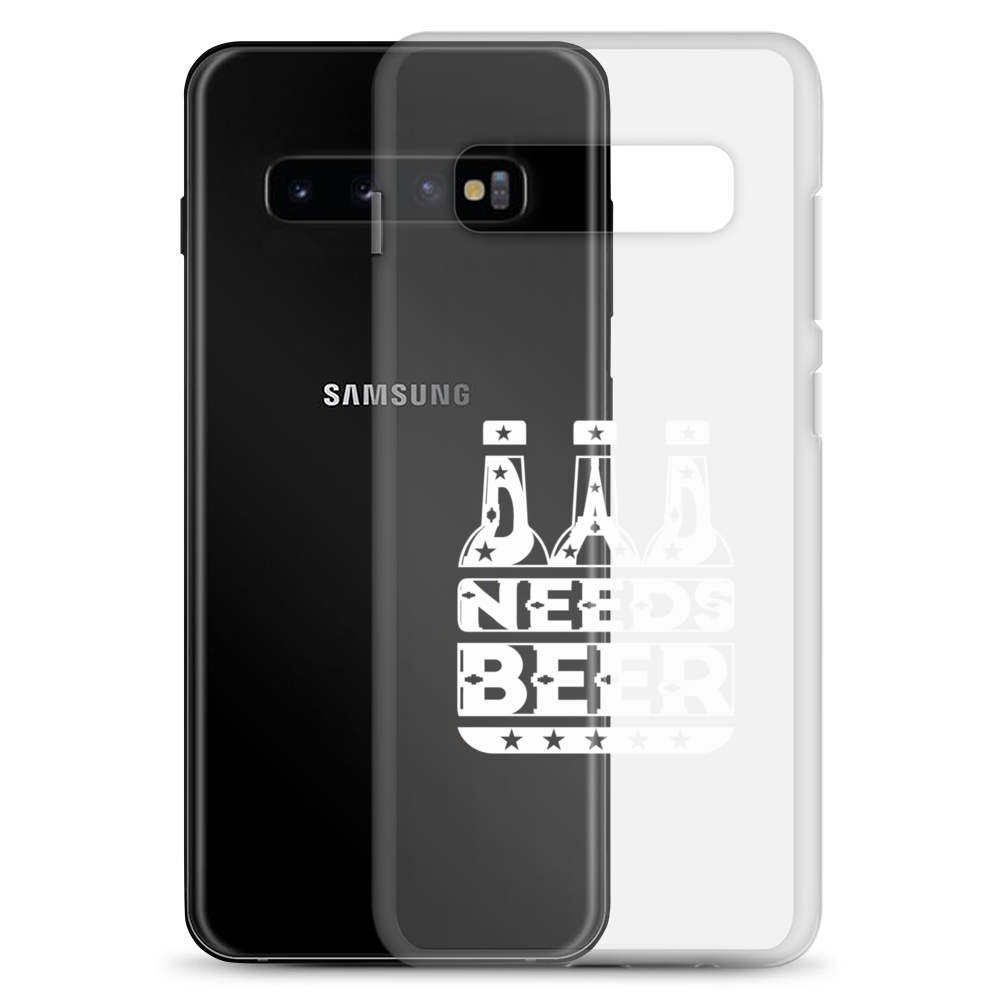 Dad Needs Beer Clear Case for Samsung®