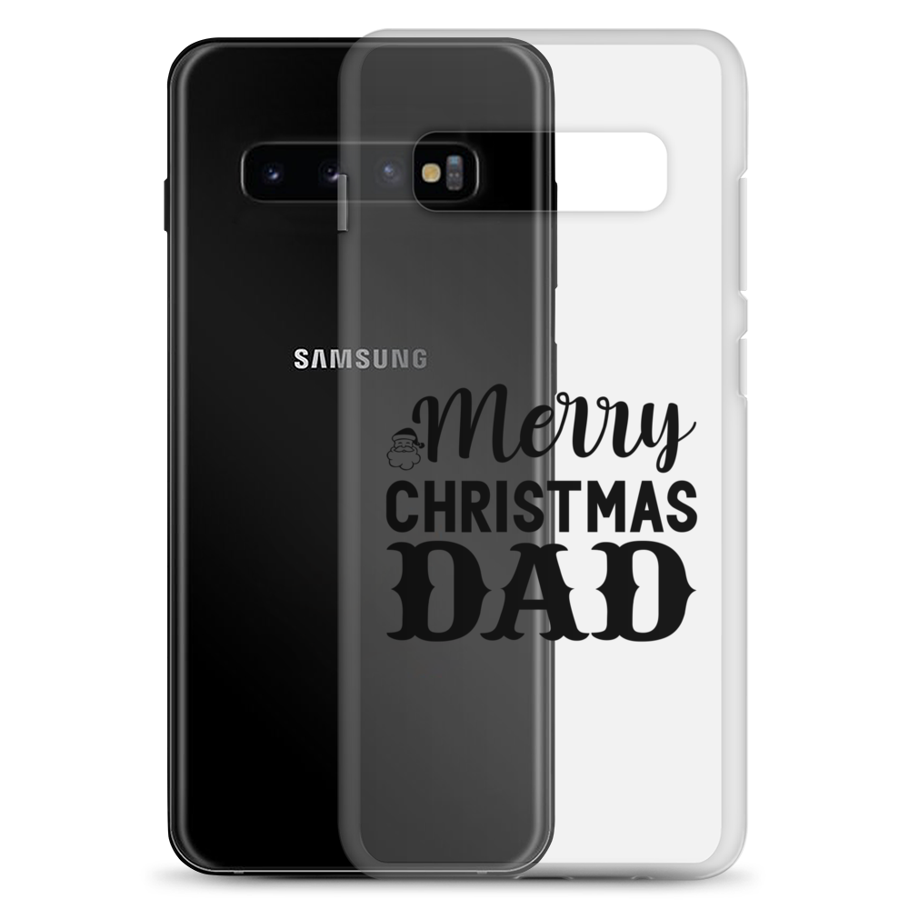 Merry Christmas Dad Clear Case for Samsung®