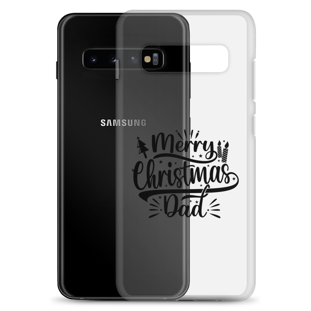 Merry Christmas Dad Clear Case for Samsung®