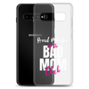 Proud Member Of The Bas Mom Club Clear Case for Samsung®