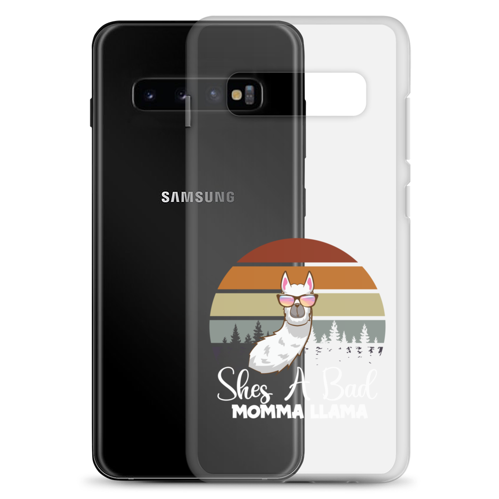 She's A Bad Momma Llama Clear Case for Samsung®