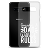 Grandpa A Dad Without Rules Clear Clear Case for Samsung®