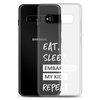 Eat, Sleep, Embarrass My Kids, Repeat Clear Case for Samsung®