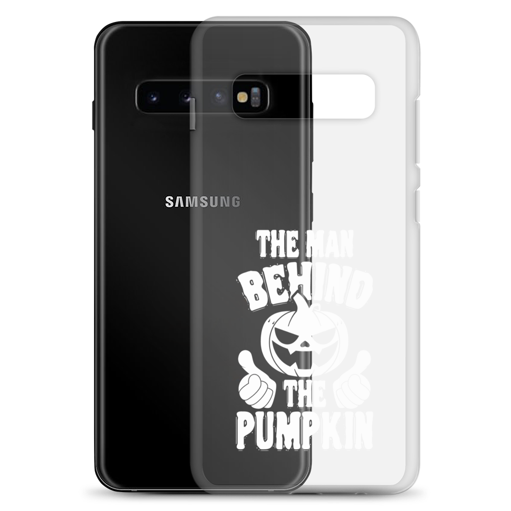 The Man Behind The Pumpkin Clear Case for Samsung®