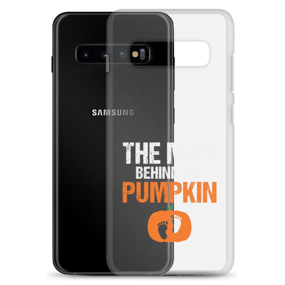 The Man Behind The Pumpkin Clear Case for Samsung®