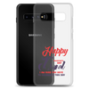 Happy Valentine's Day Dad I Am Sure You Have To Celebrate This Day Clear Case for Samsung®