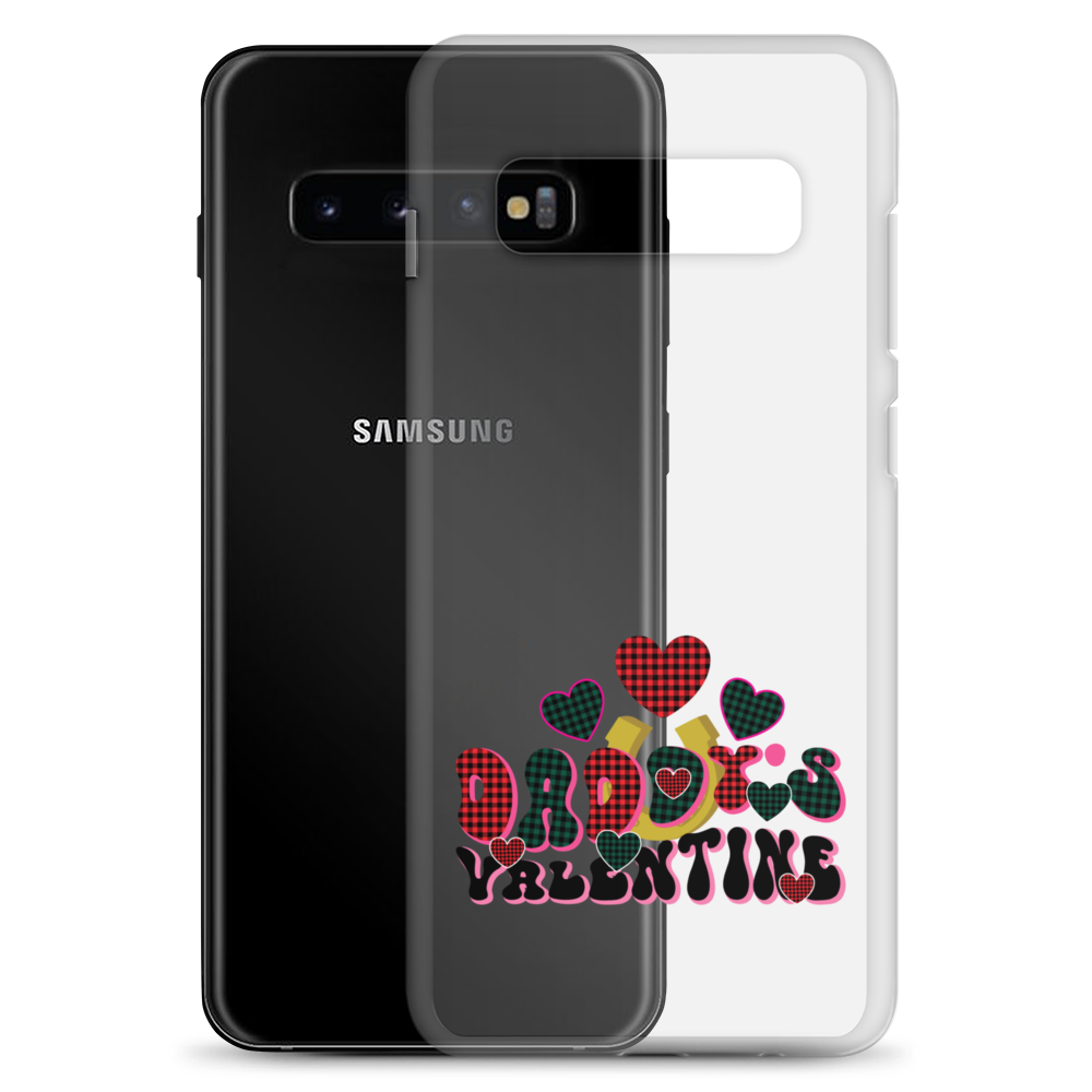 Daddy's Valentine Clear Case for Samsung®