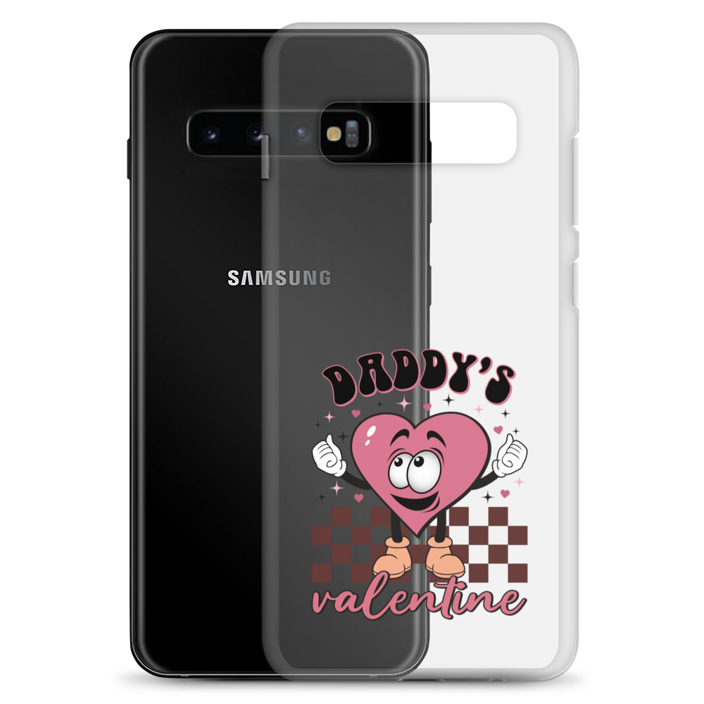 Daddy's Valentine Clear Case for Samsung®