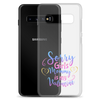 Sorry Girls Mommy Is My Valentine Clear Case for Samsung®