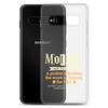 Mother: A Person Who Does The Work Of Twenty For Free Clear Case for Samsung®