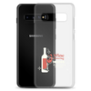 Wine Powering Moms Since Dawn Of Time Clear Case for Samsung®