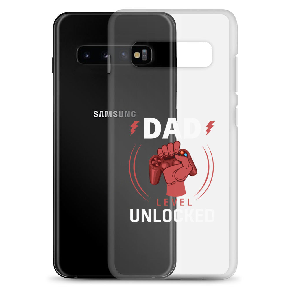 Dad Level Unlocked Clear Case for Samsung®