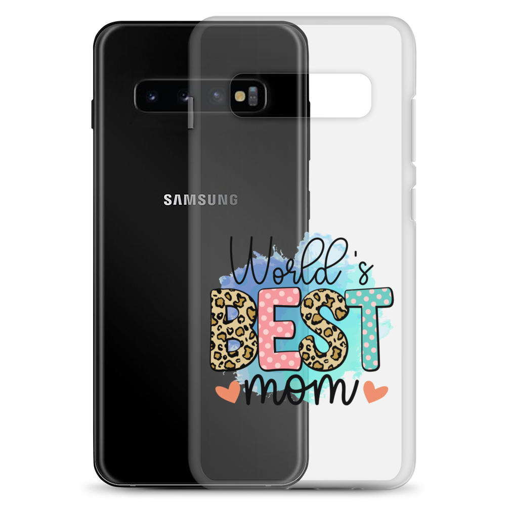 World's Best Mom Clear Case for Samsung®