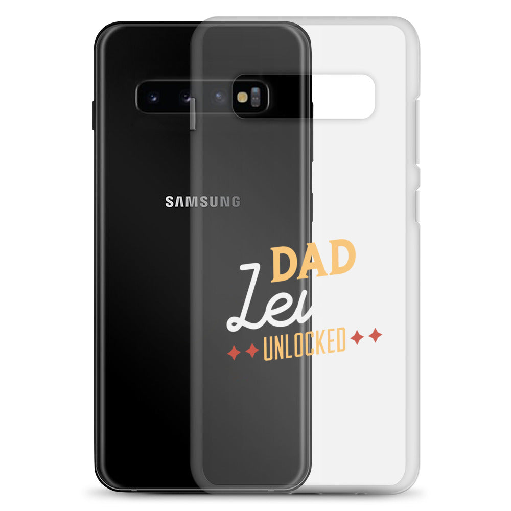 Dad Level Unlocked Clear Case for Samsung®