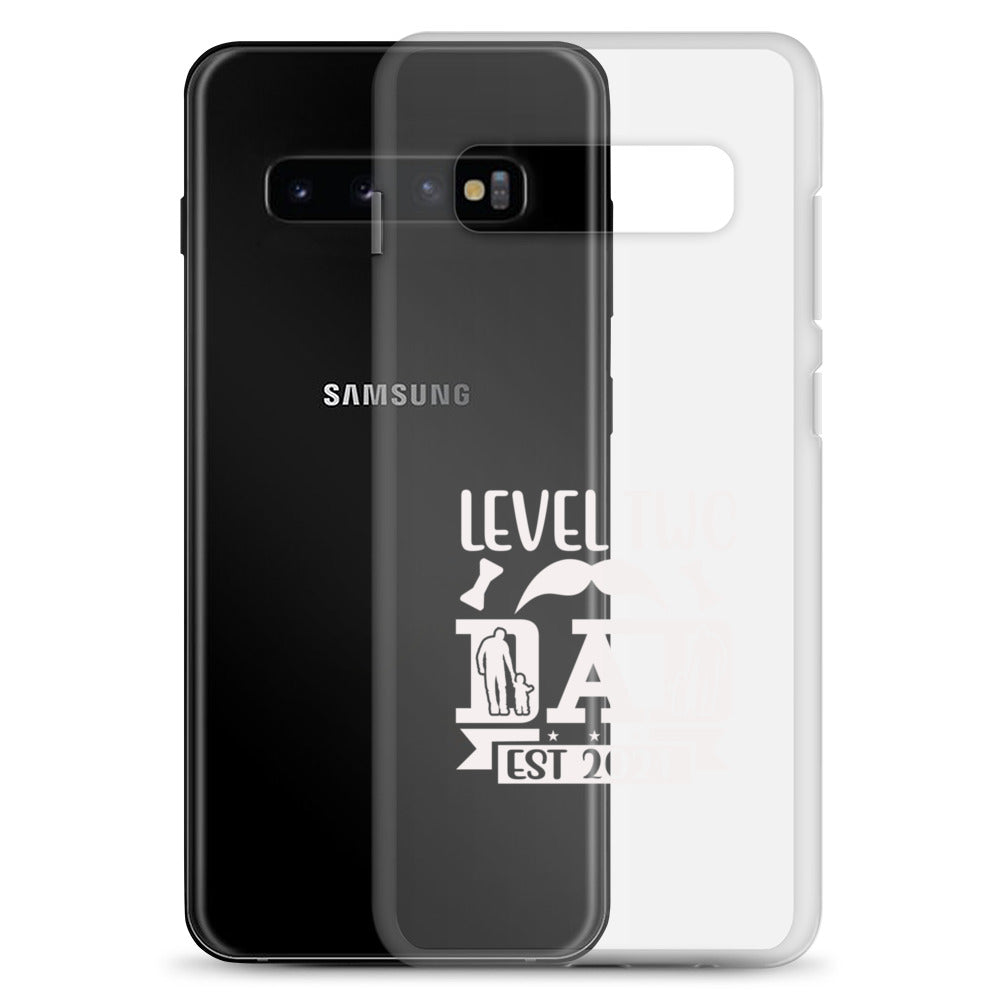 Level Two Dad Est. 2024 Clear Case for Samsung®