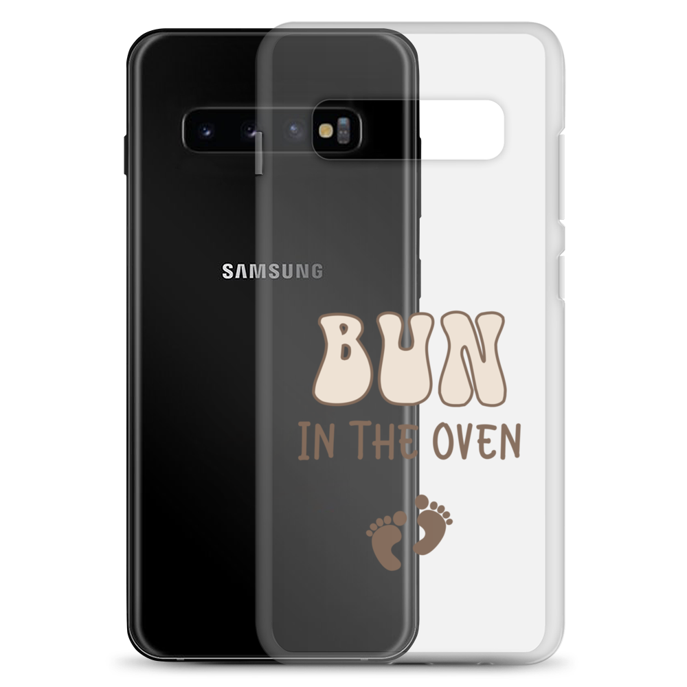 Bun In The Oven Clear Case for Samsung®