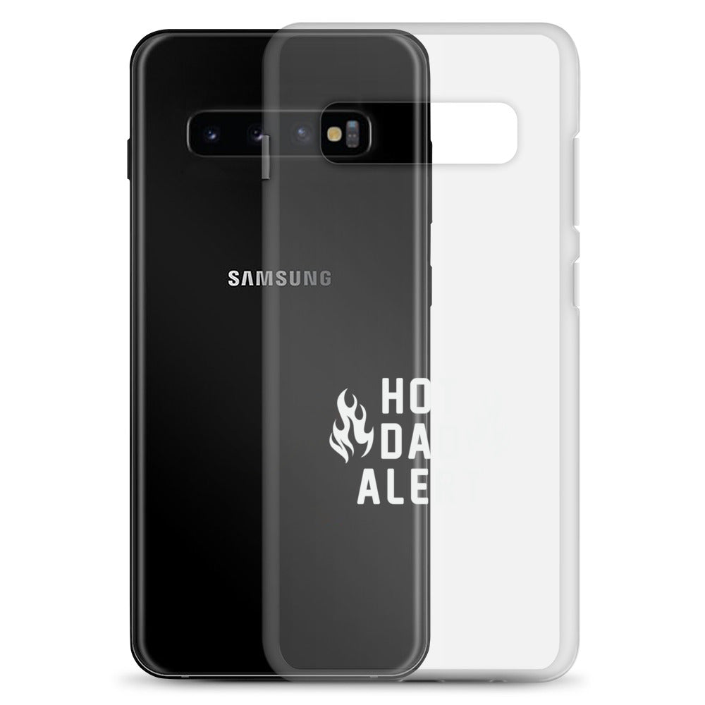 Hot Dad Alert Clear Case for Samsung®