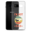 I'm Not Sleeping, I'm Resting My Eyes, Dad Clear Case for Samsung®