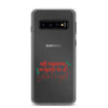 All Mama Wants Is A Silent Night Clear Case for Samsung®