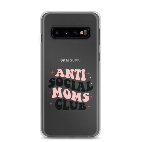 Anti Social Moms Club Clear Case for Samsung®