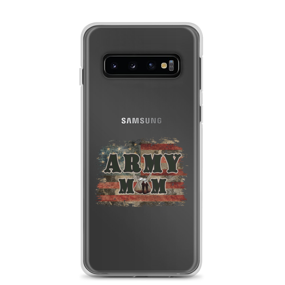 Army Mom Clear Case for Samsung®