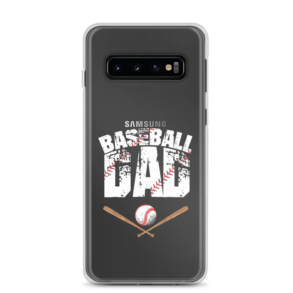 Baseball Dad Clear Case for Samsung®