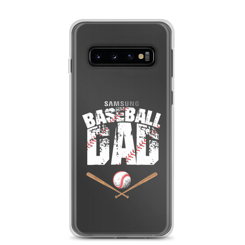 Baseball Dad Clear Case for Samsung®