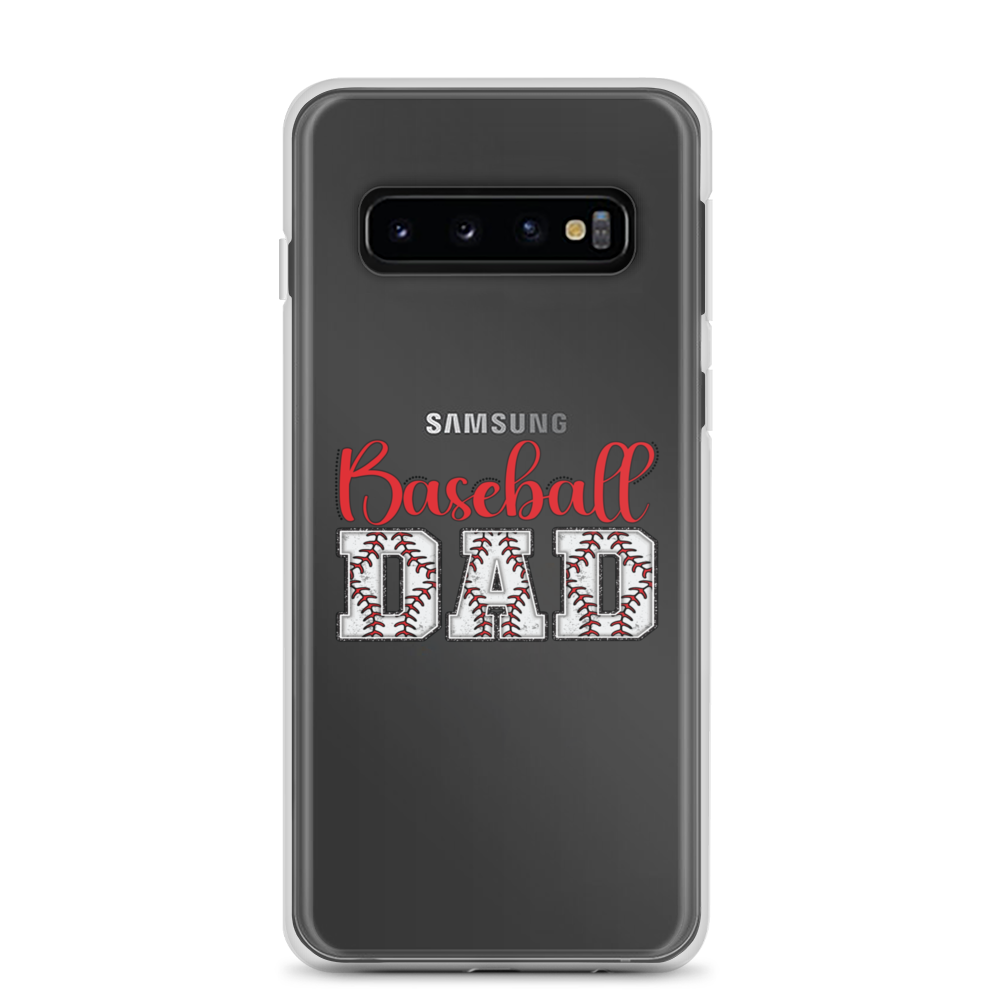 Baseball Dad Clear Case for Samsung®