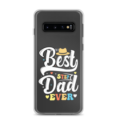 Best Step Dad Ever Clear Case for Samsung®