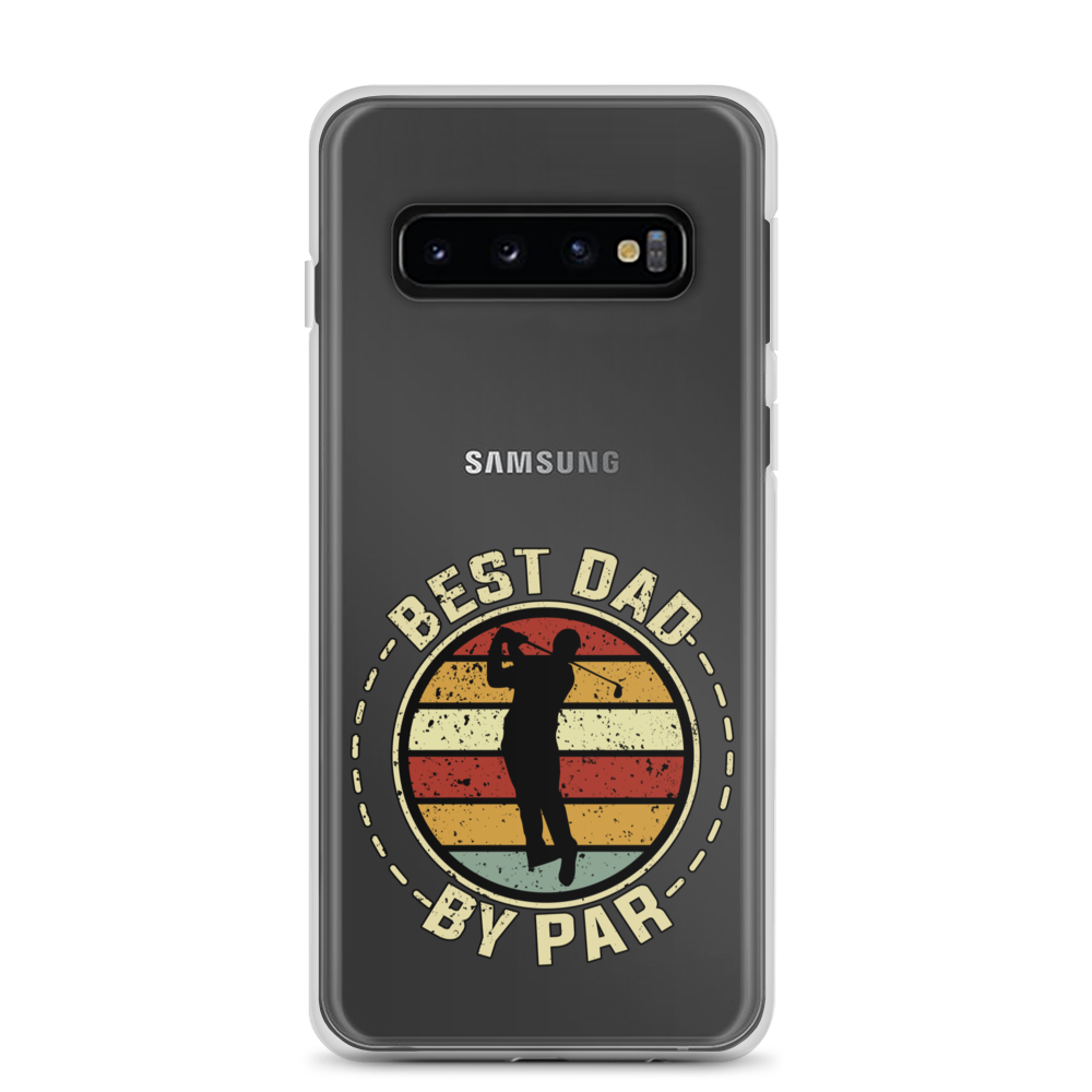 Best Dad By Par Clear Case for Samsung®