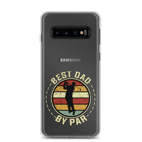 Best Dad By Par Clear Case for Samsung®